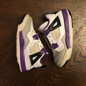 Air Jordan Retro 4 “Ultraviolet” Toddler